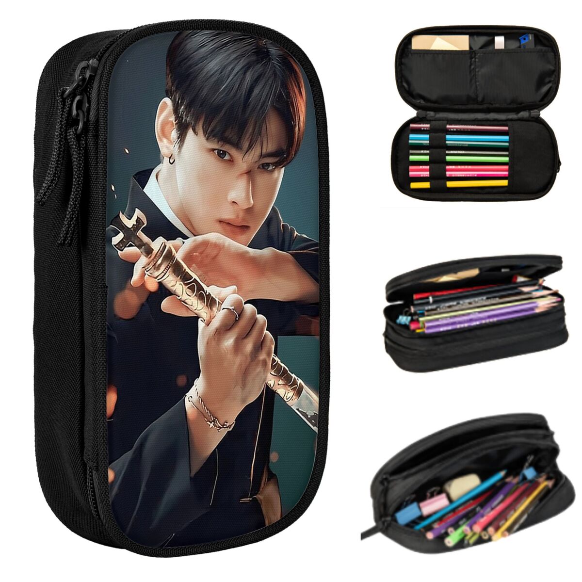 Cha Eunwoo Pencil Case for Boy - Stationery And Office Supply Chain avis et prix