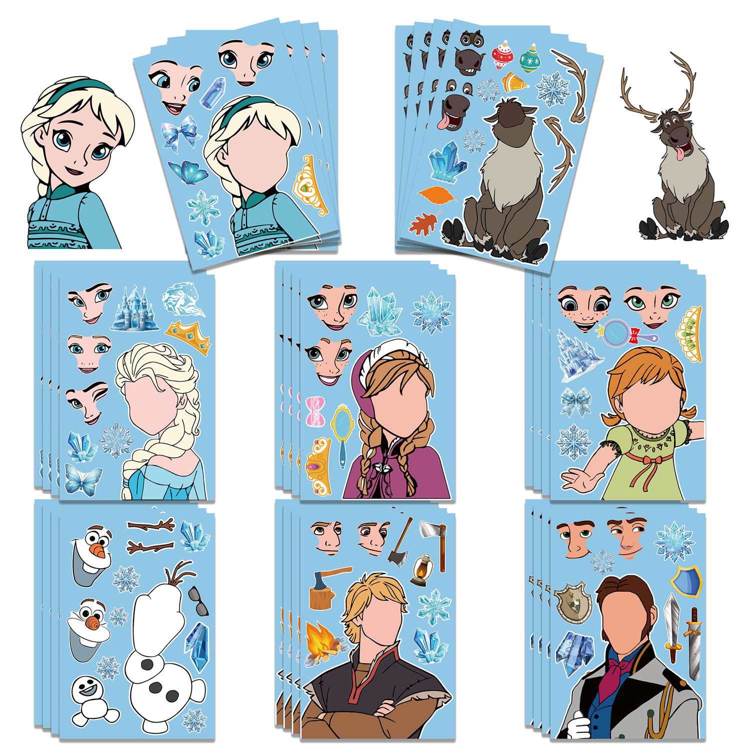 Frozen Queen Party Sticker Els - Memo Pad Sticky avis et prix