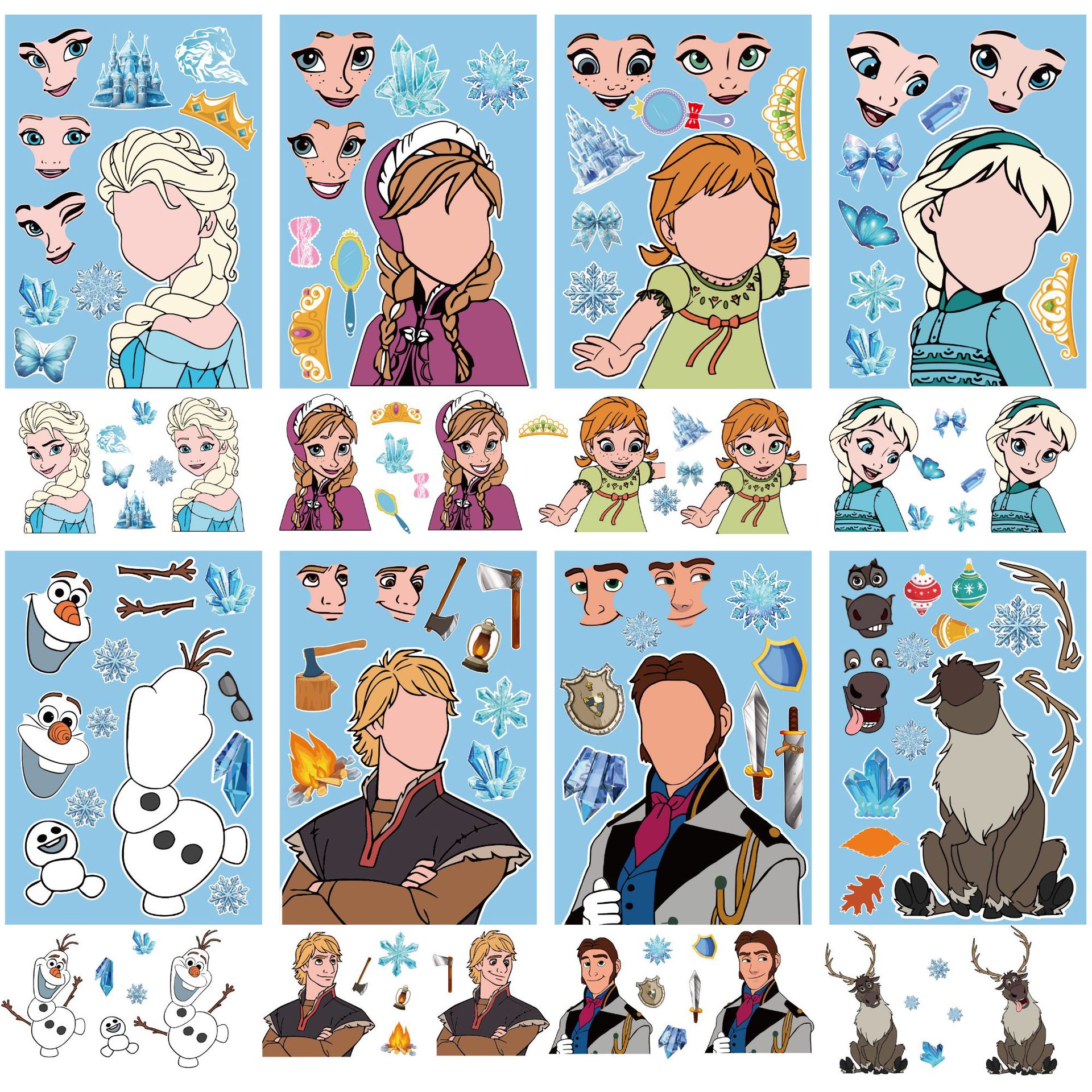 Frozen Queen Party Sticker Els - Memo Pad Sticky avis et prix