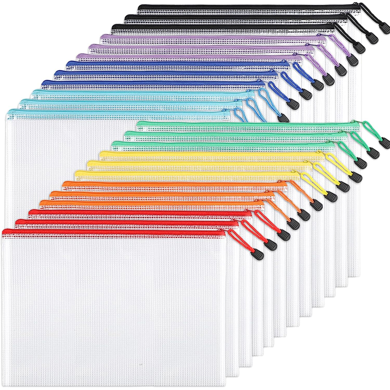 Mesh Zipper Storage Bag Docume - Portfolio Folder Zip avis et prix