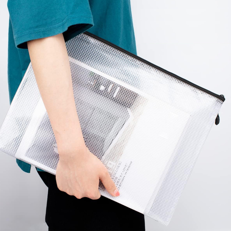 Mesh Zipper Storage Bag Docume - Portfolio Folder Zip avis et prix