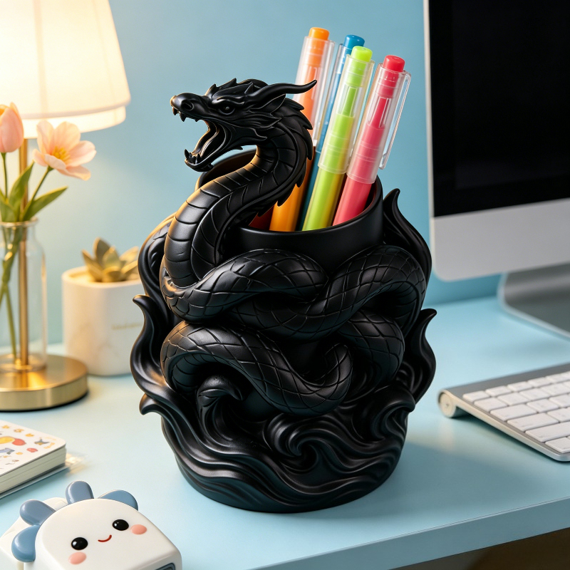 Dragon Relief Pen Holder, Desk - Ideal Stationery & Office Supply avis et prix