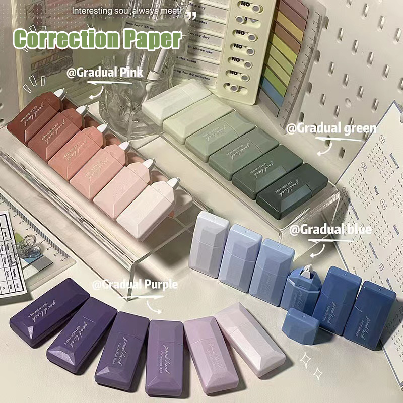 6PC Card Style Gradient Correc - Correction Tape Roller avis et prix