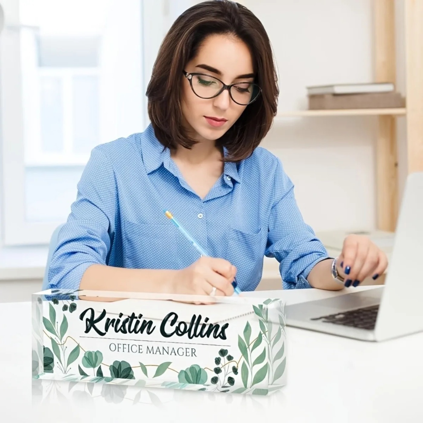 [2D Flat] Personalized Acrylic - Desk Name Plate avis et prix