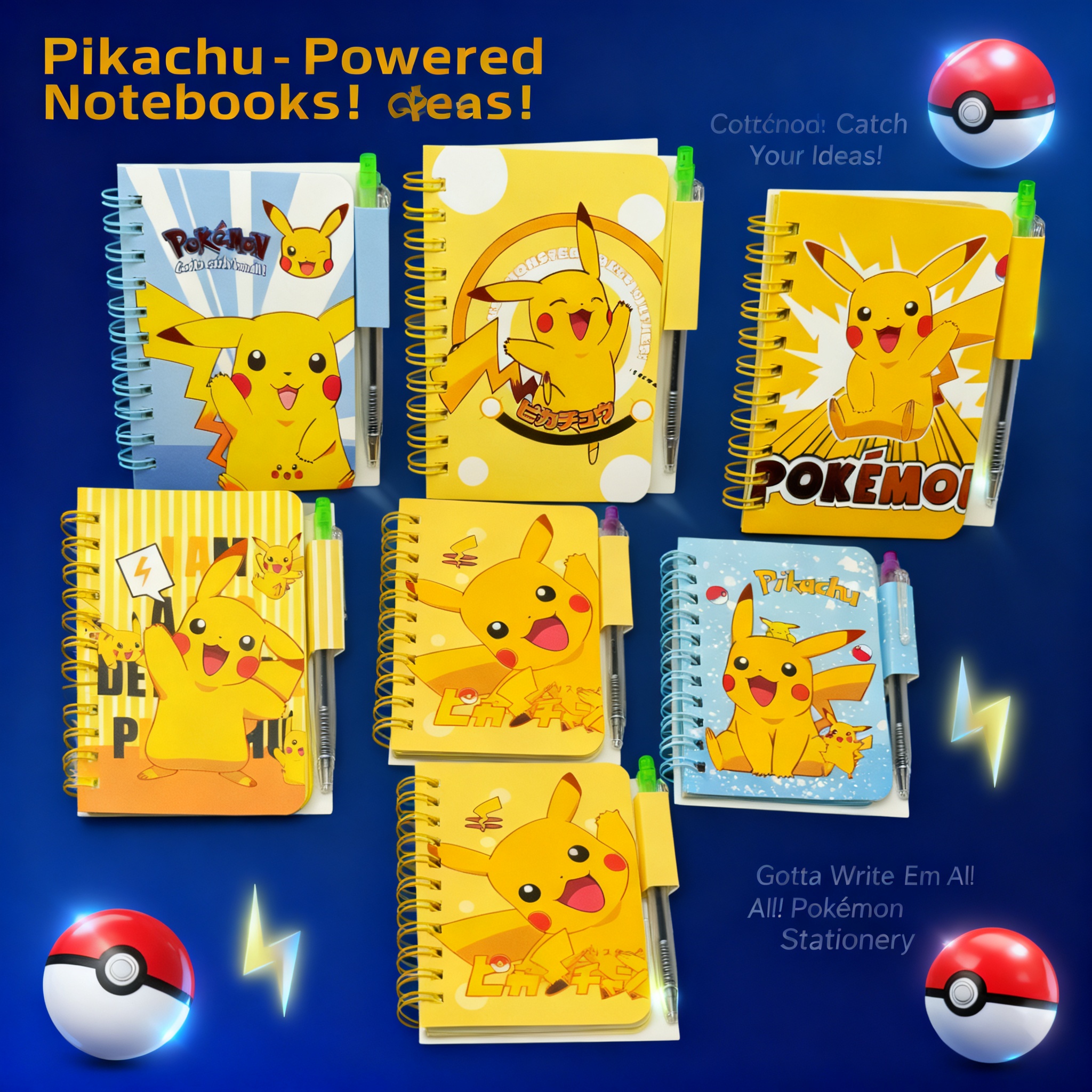 Pokemon Pikachu Cute Cartoon N - Stationery Office avis et prix