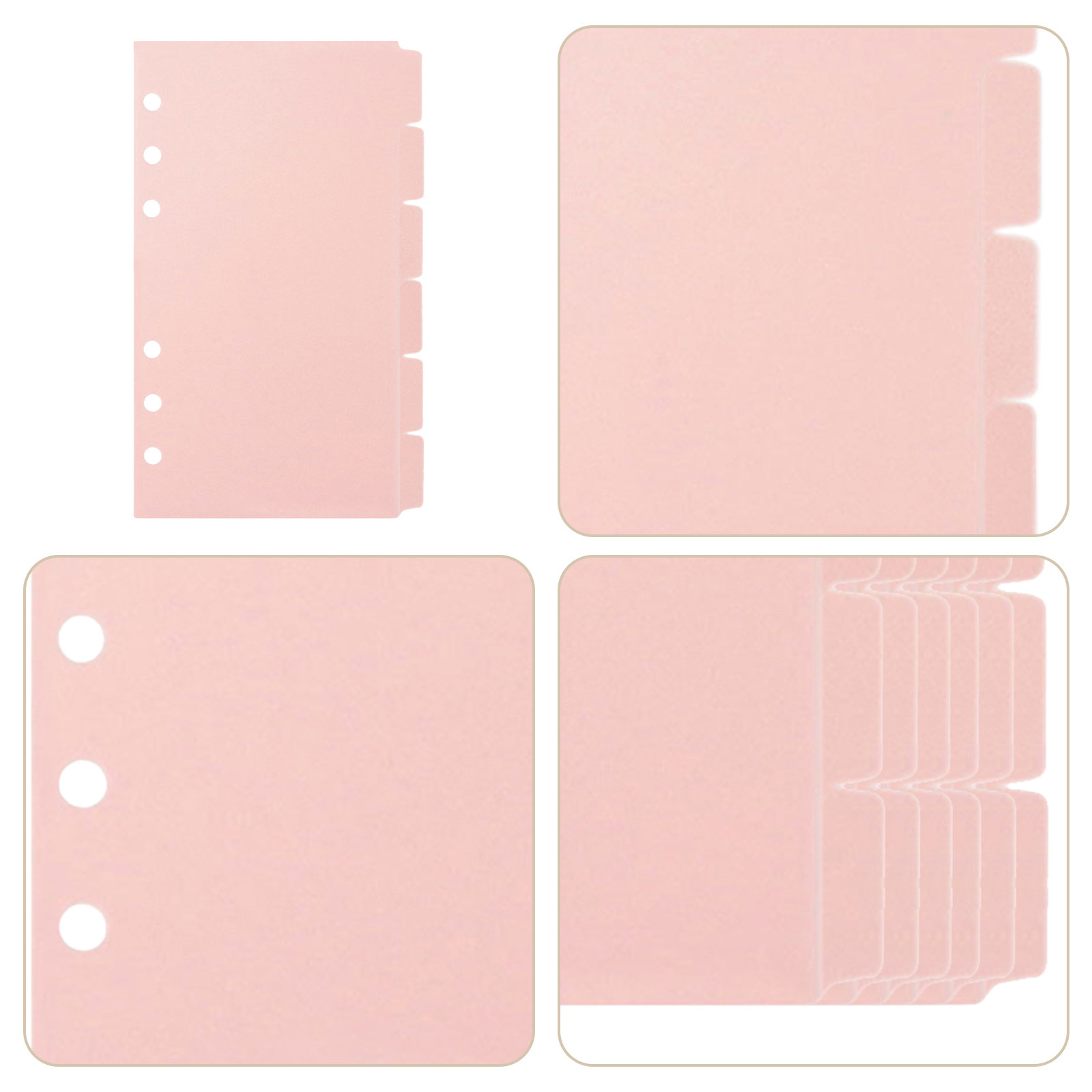 6 Sheets Binder Dividers with  - Index Tab Divider avis et prix
