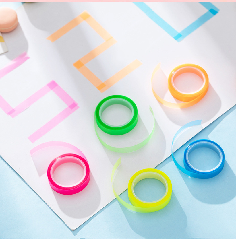 5 Rolls Multicolor Writable St - Correction Tape Roller avis et prix
