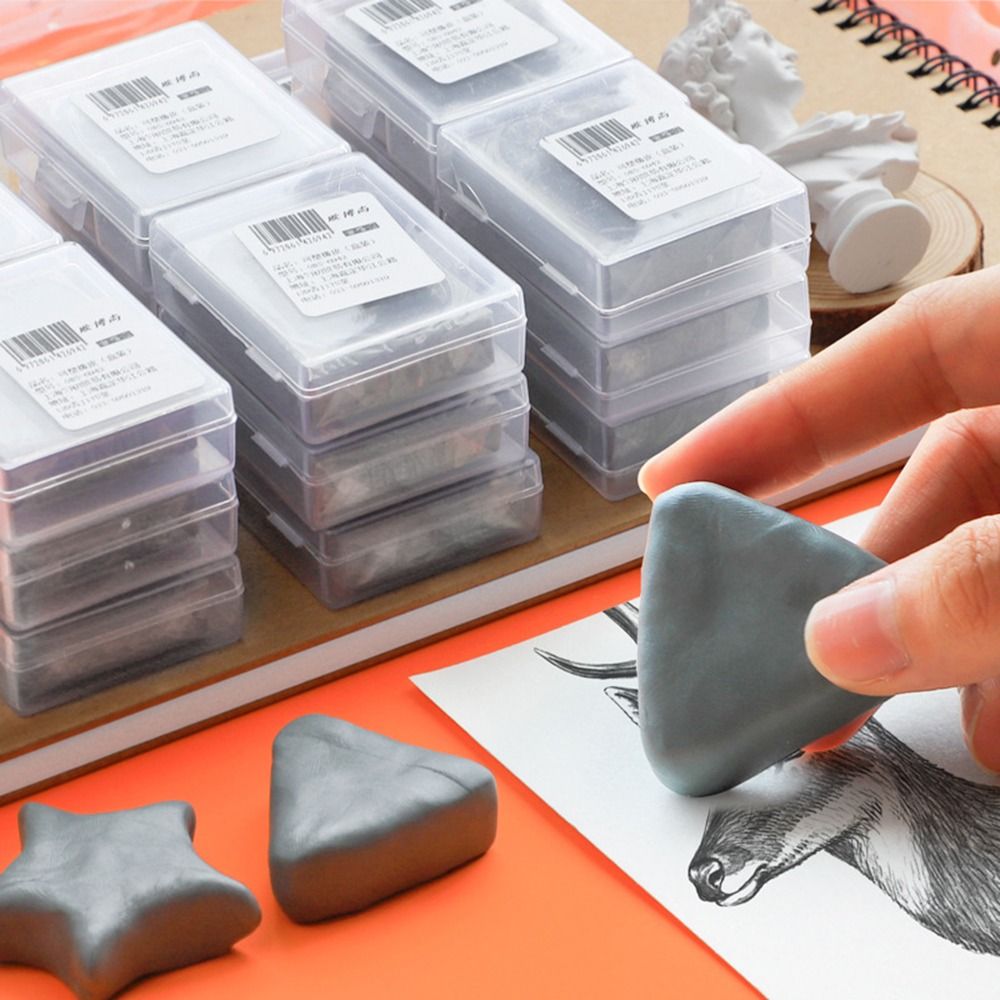 4Pcs Soft Sketching Erasers Mo - Rubber Eraser Kneaded avis et prix