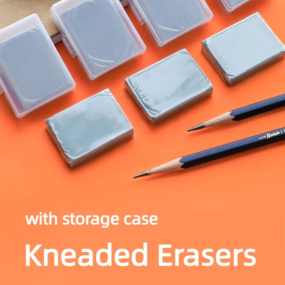4Pcs Soft Sketching Erasers Mo - Rubber Eraser Kneaded avis et prix