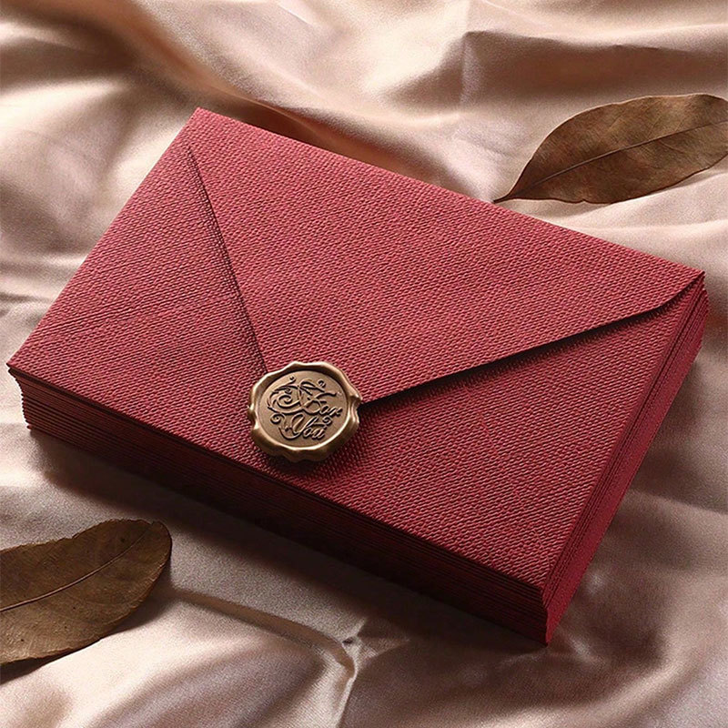 10 set 16x11cm Greeting Cards  - Wax Seal Stamp Kit avis et prix