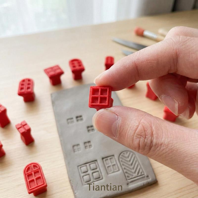 25pcs Plastic Clay Stamp & Mol - Wax Seal Stamp Kit avis et prix