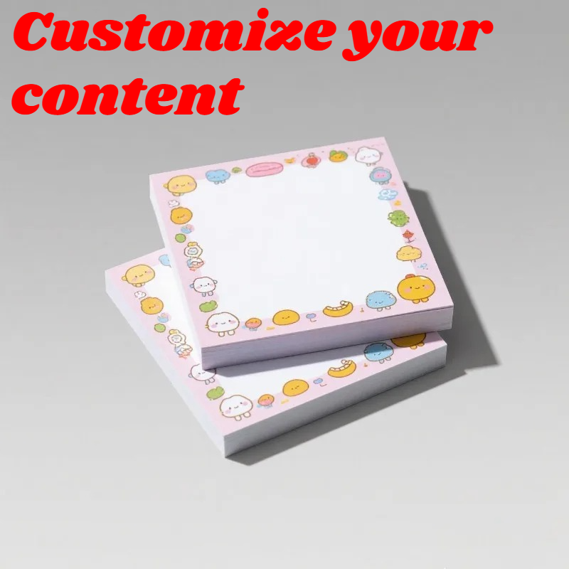 20pcs 7x7cm Custom Sticky Note - Memo Pad Sticky avis et prix