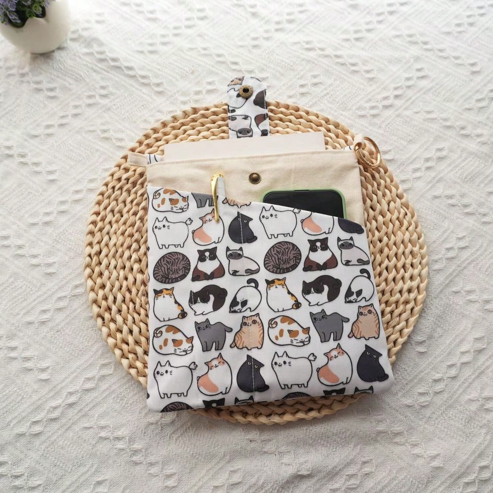 1PC Mellow Cat Canvas Book Bag - Ideal Stationery & Office Supply avis et prix