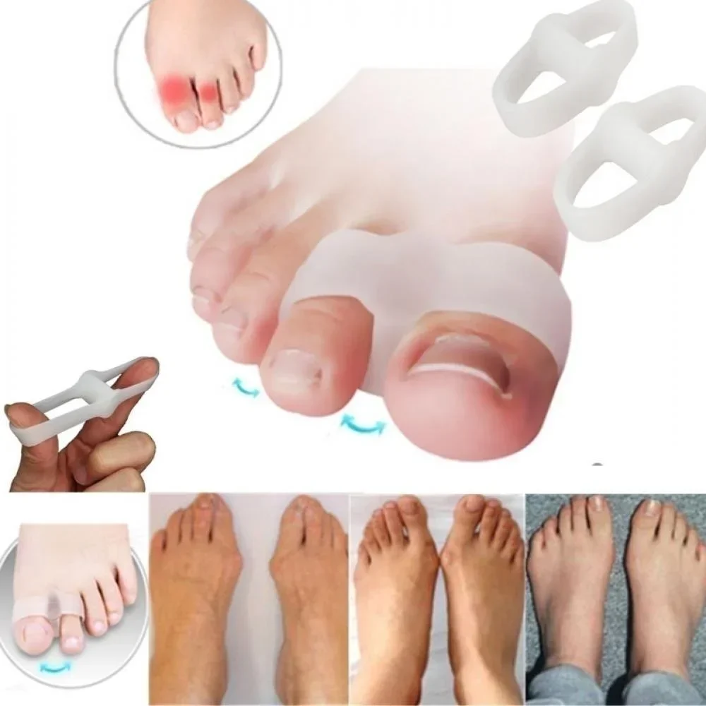 2 Holes Bunion Corrector Pain  - Correction Fluid White avis et prix