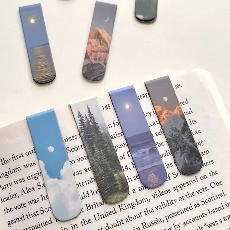 2Pcs/Set Magnetic Bookmarks Be - Paperclip Magnetic Set avis et prix