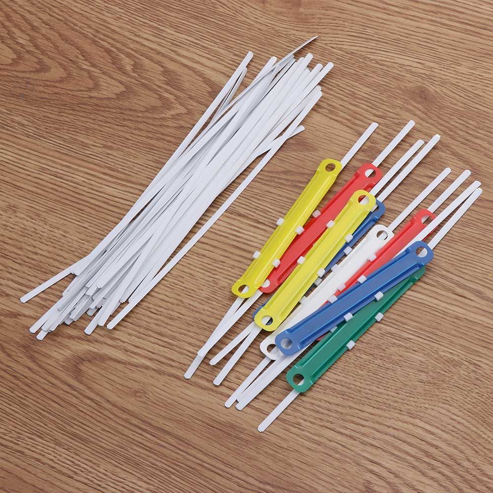 50 PCs/Set File Paper Fastener - Binder Clip Assorted avis et prix