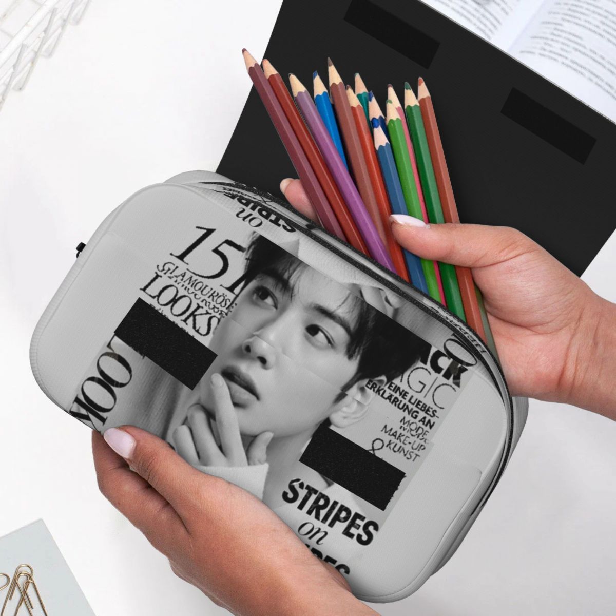 Cha EunWoo Kpop Astro Pencil C - Stationery And Office Supply Chain avis et prix