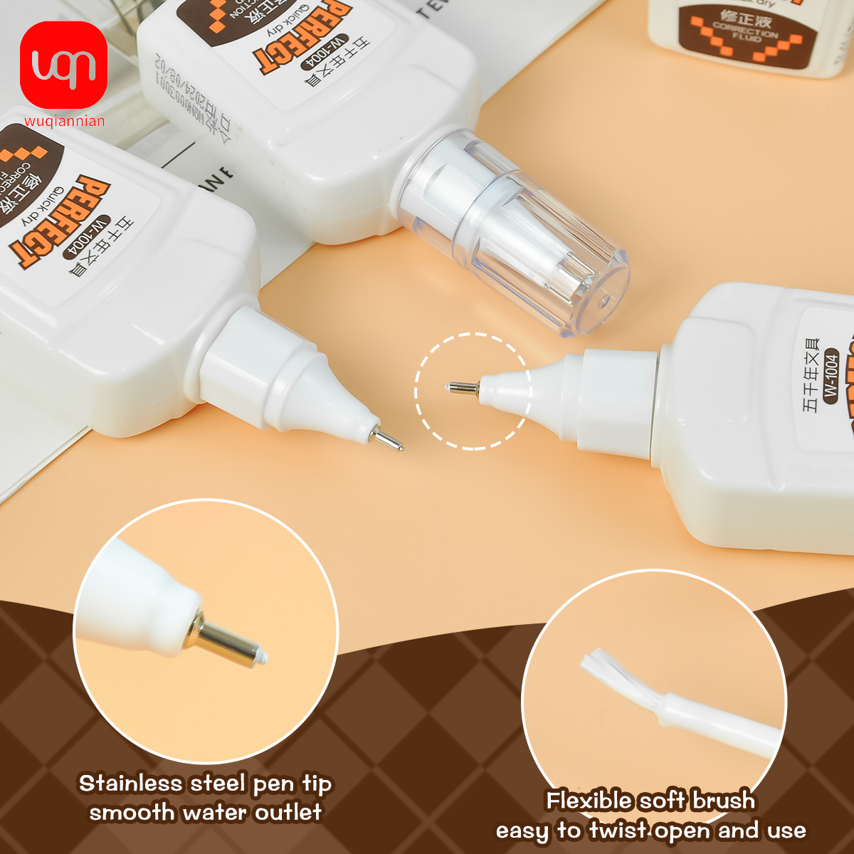 WQN-3/6/12PCS18ml Correction F - Correction Fluid White avis et prix