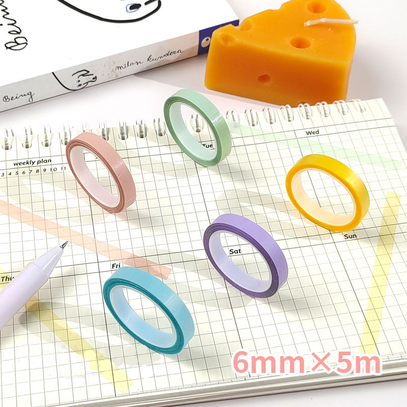 5Rolls Transparent Fluorescent - Index Tab Divider avis et prix