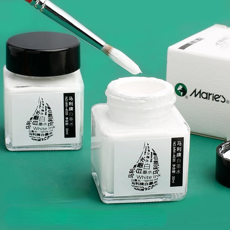 30ML White Ink High-gloss Wate - Correction Fluid White avis et prix