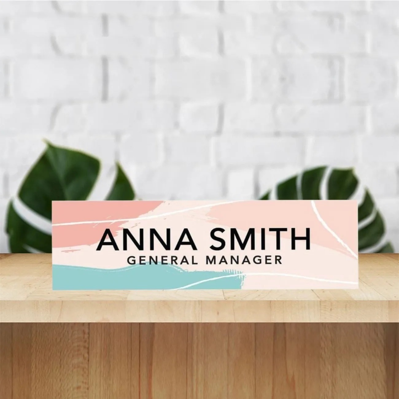 2D Custom Acrylic Desk Name Pl - Desk Name Plate avis et prix