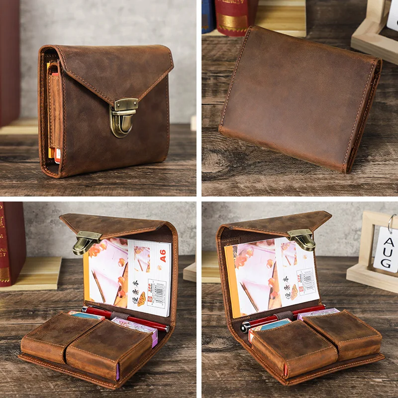 Luxury Retro Leather Notebook  - Is Stationery Office Supply avis et prix