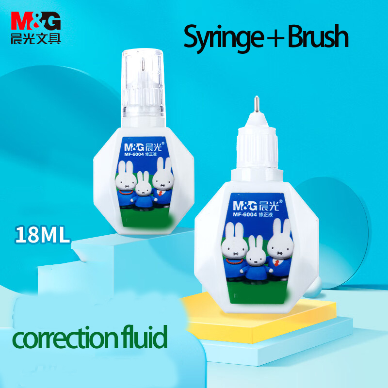 M&G 18ml Correction Fluid Port - Correction Fluid White avis et prix
