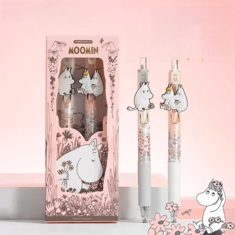 Moomin Cute Retractable Gel Pe - Stationery Office avis et prix