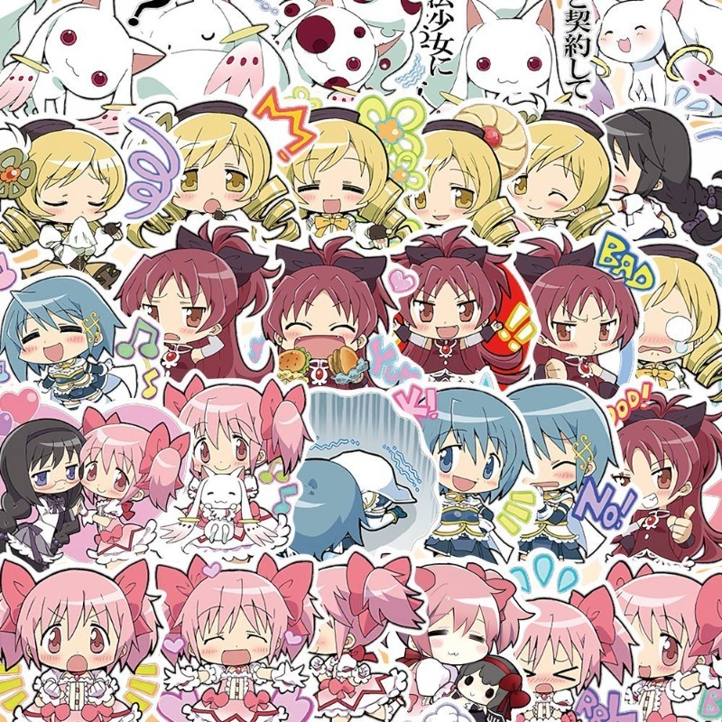 48 PCS Cartoon Puella Magi Mad - Memo Pad Sticky avis et prix