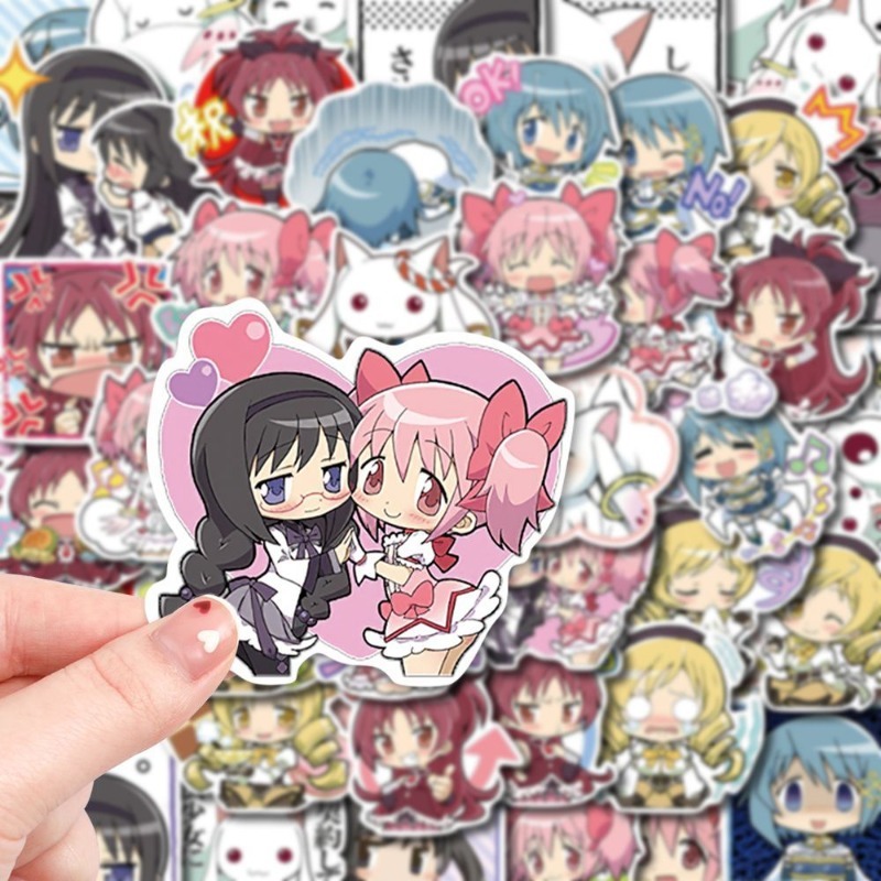48 PCS Cartoon Puella Magi Mad - Memo Pad Sticky avis et prix