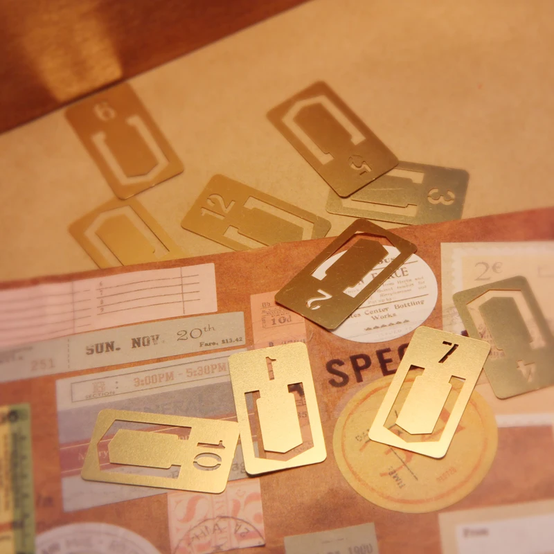 12 Pcs/lot Vintage Copper Book - Stationery And Office Supply Stores avis et prix