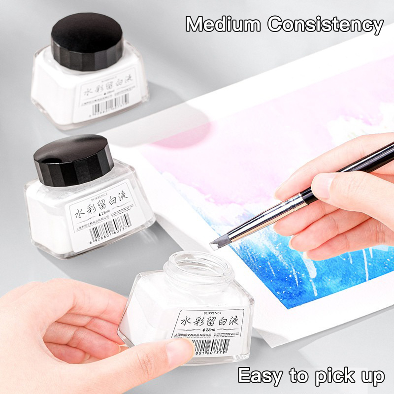 Borrence 28ml Watercolor Maski - Correction Fluid White avis et prix