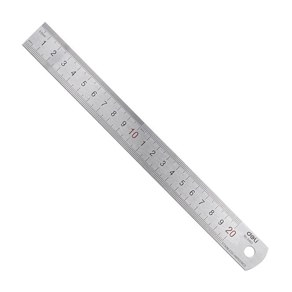 Deli 20cm Stainless Steel Meta - Stationery And Office Supply Stores avis et prix