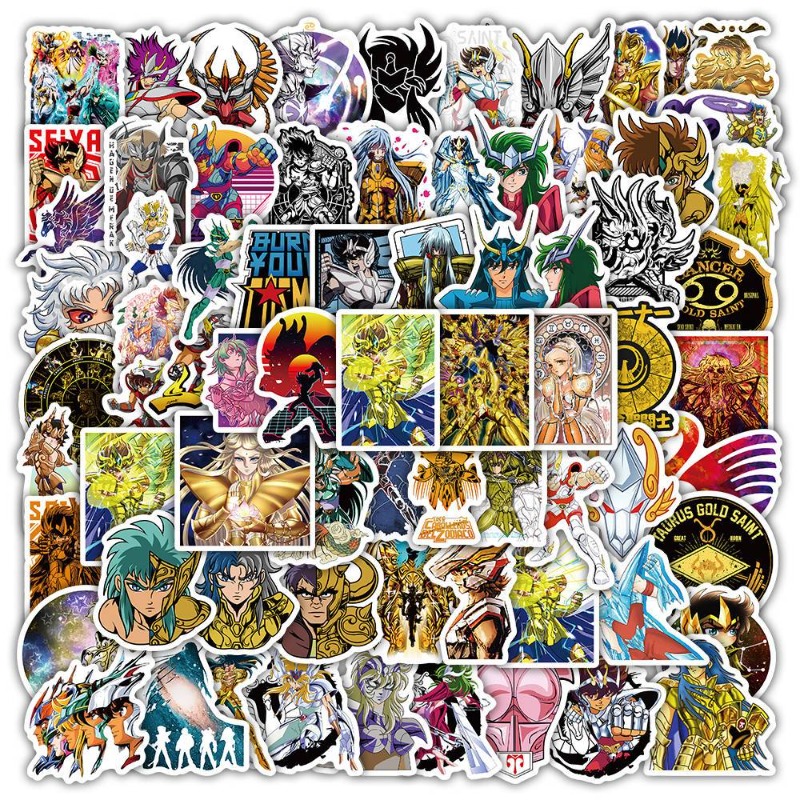 101Pcs Saint Seiya Anime Stick - Stationery Office avis et prix