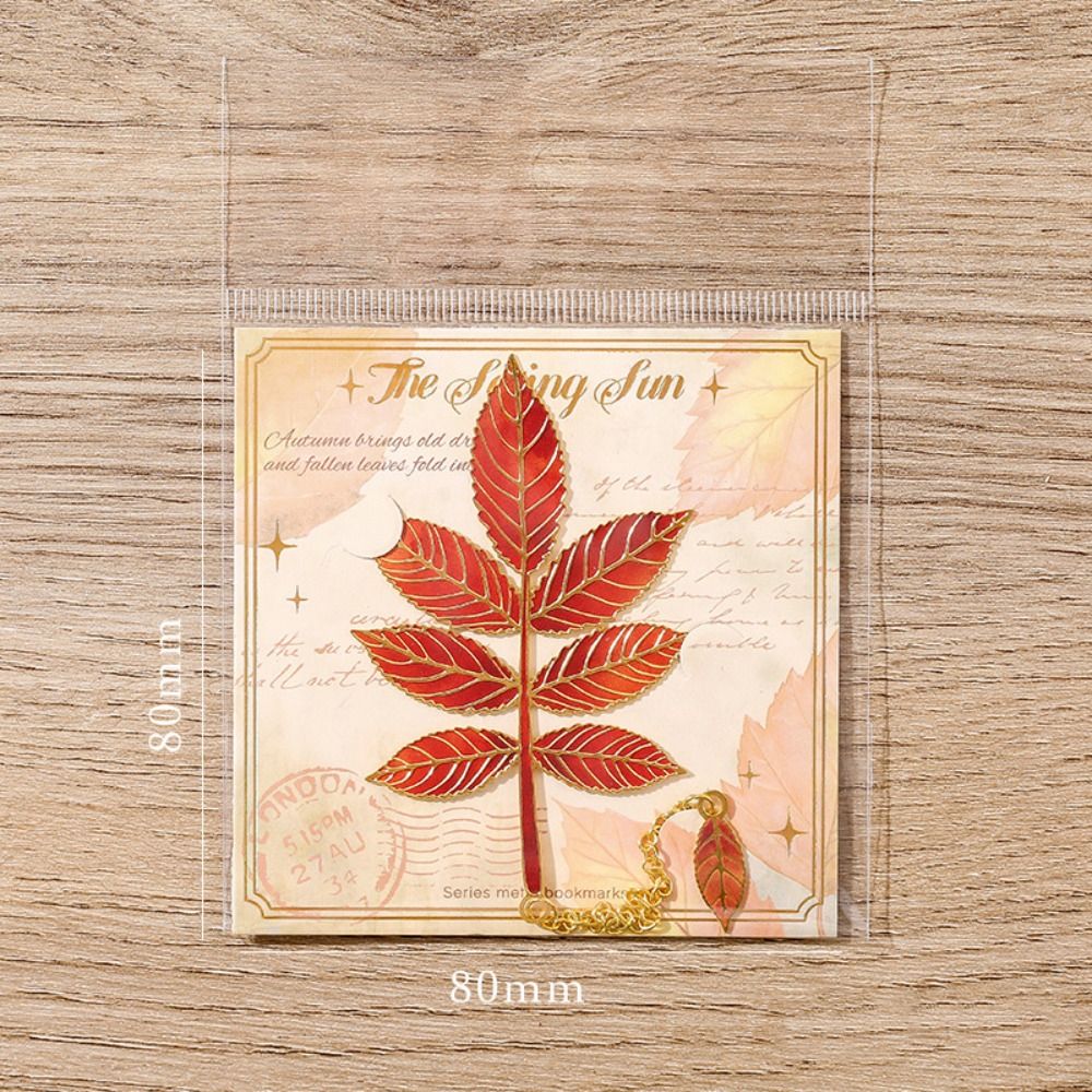 Metal Leaves Bronzing Bookmark - Stationery And Office Supply Chain avis et prix