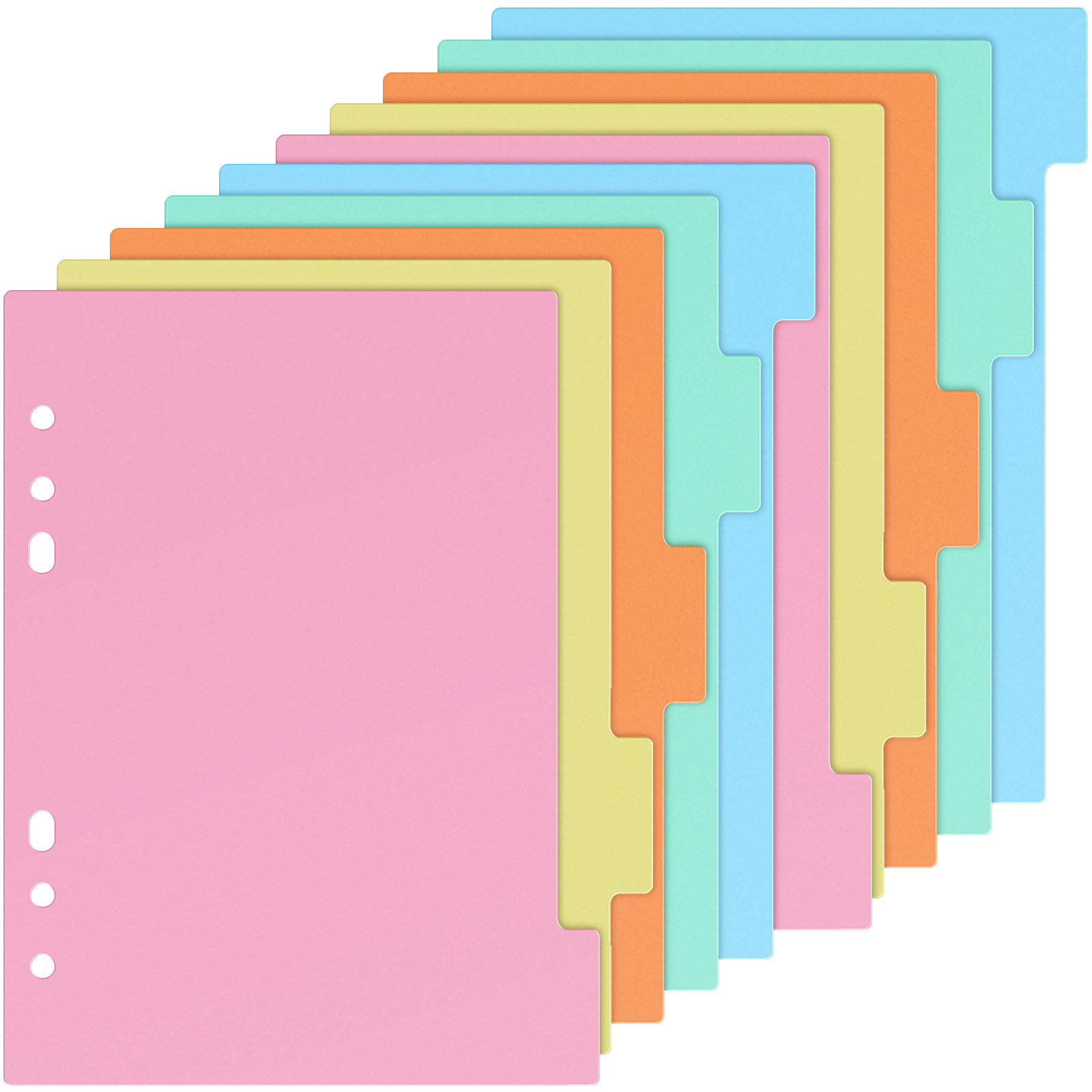 10Pcs Plastic Dividers Tab Ind - Index Tab Divider avis et prix