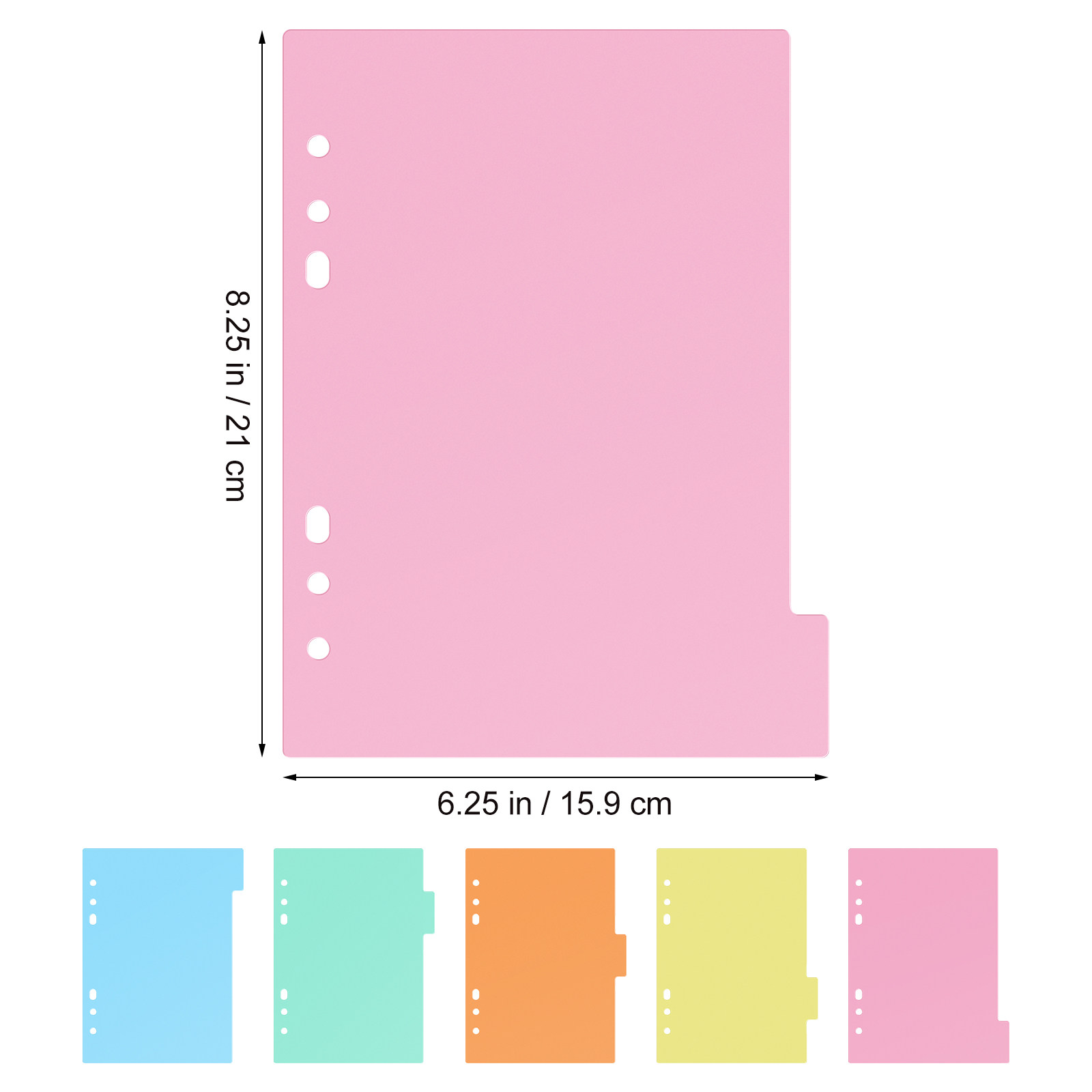10Pcs Plastic Dividers Tab Ind - Index Tab Divider avis et prix
