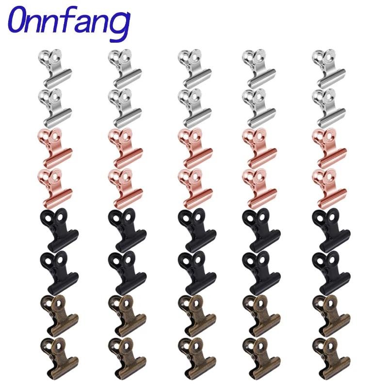 40/20PCS  Set Mini 21x23mm Met - Binder Clip Assorted avis et prix