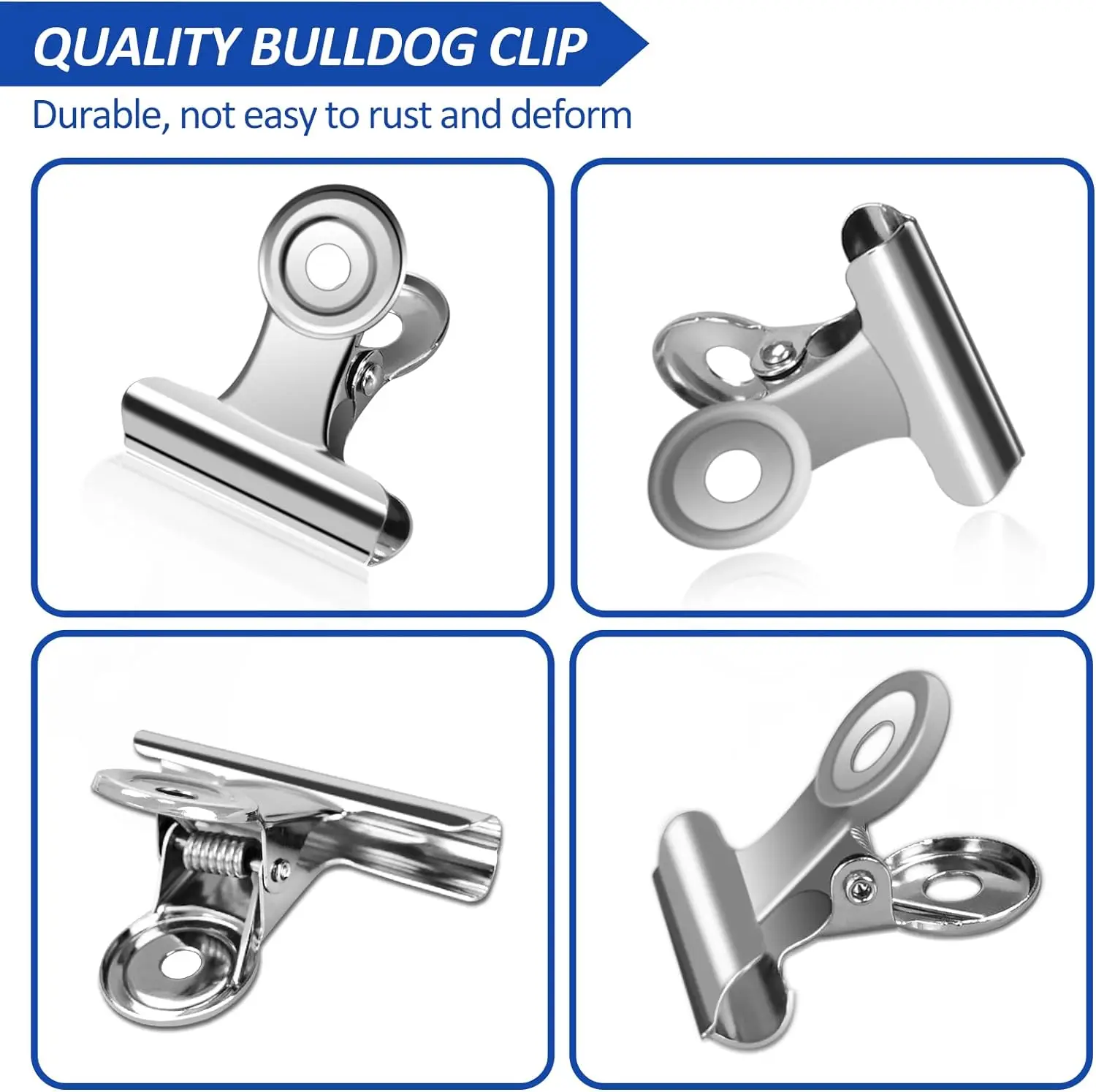 40/20PCS  Set Mini 21x23mm Met - Binder Clip Assorted avis et prix