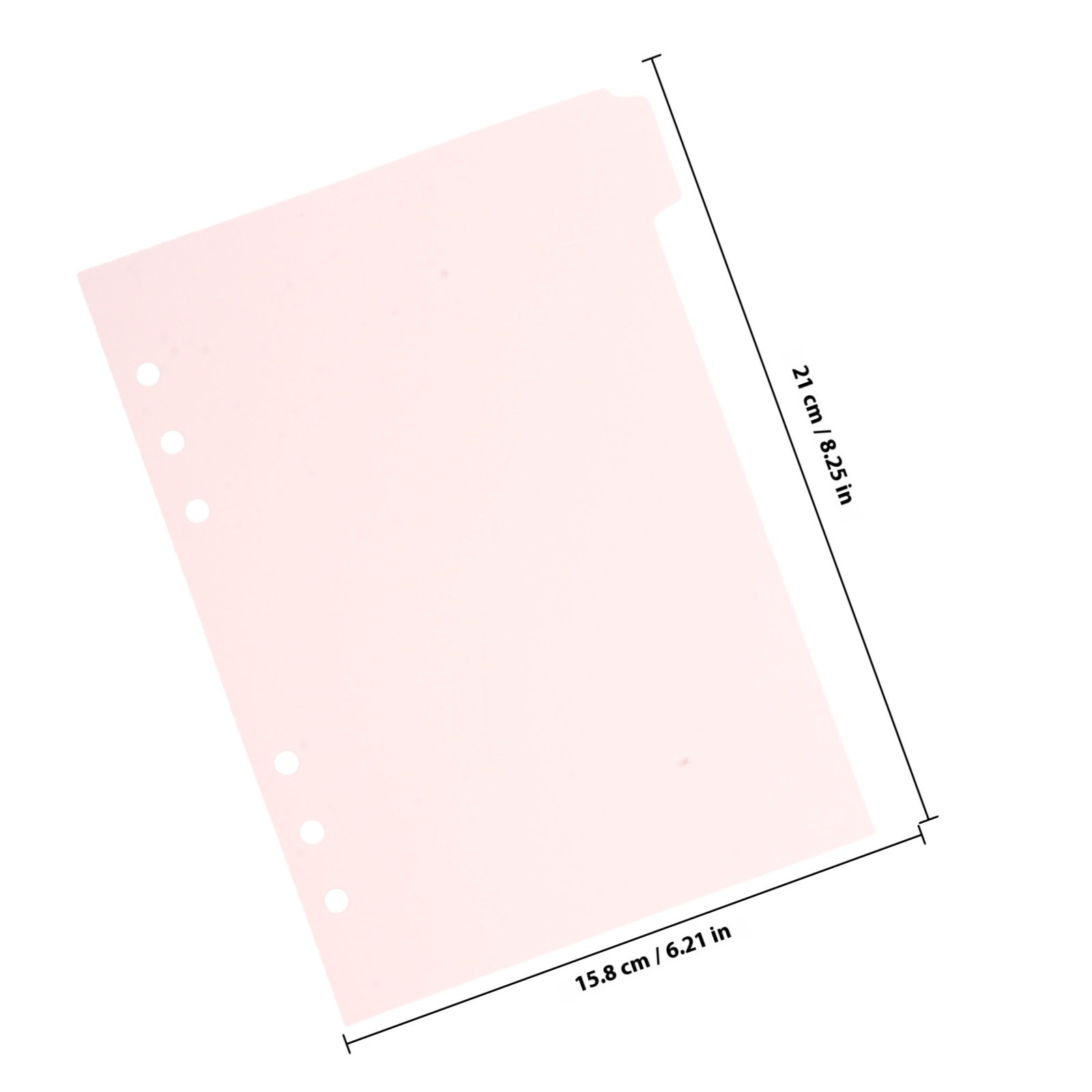 6Pcs Plastic Index Dividers A5 - Index Tab Divider avis et prix