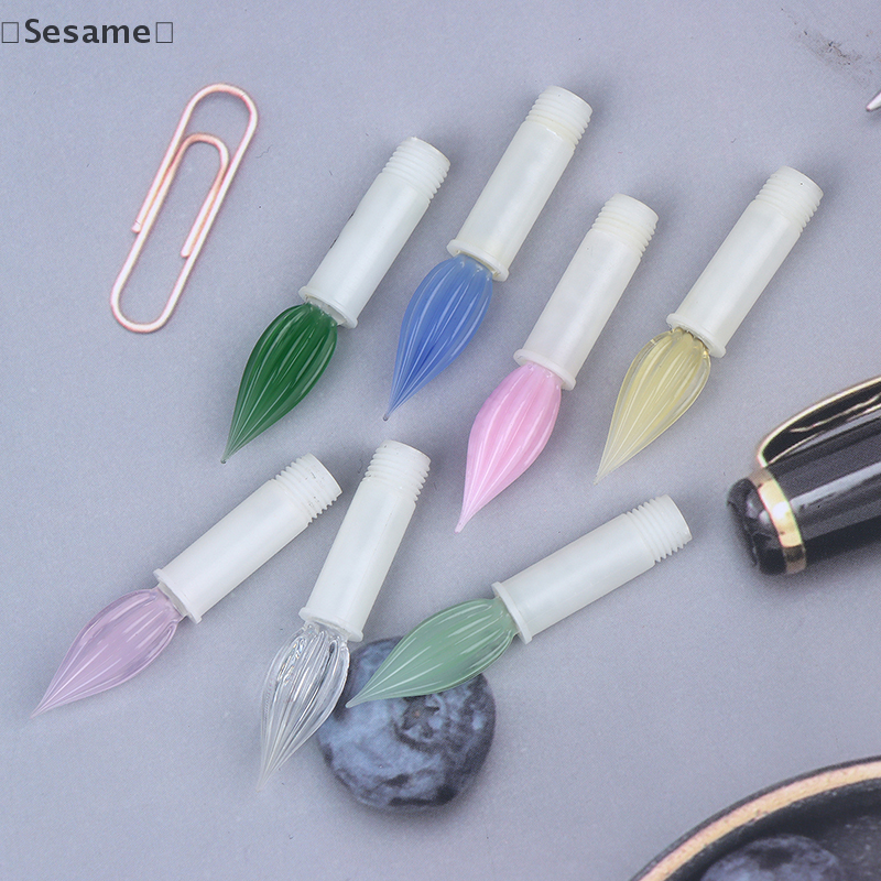 〔Sesame〕Glass Pen Nib Fit For  - Is Stationery Office Supply avis et prix