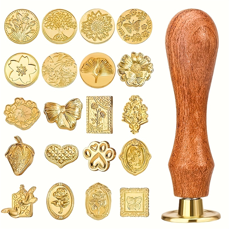 21pc wax stamp set with variou - Wax Seal Stamp Kit avis et prix