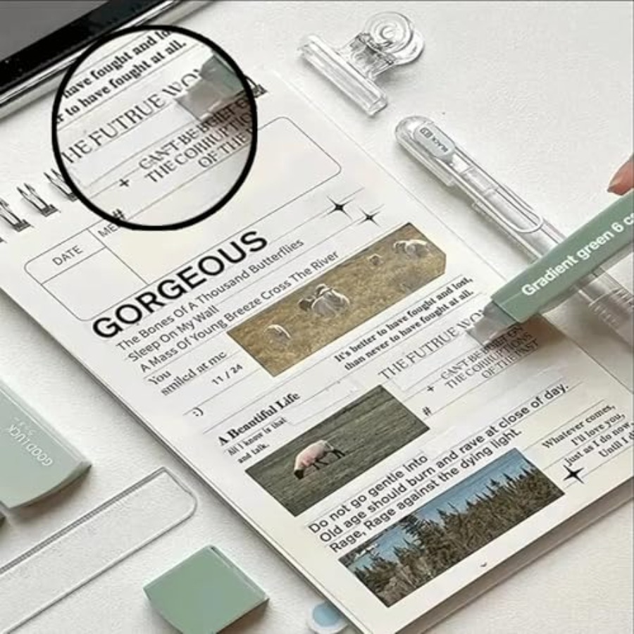 12PCS White Out Tapes, Instant - Correction Tape Roller avis et prix