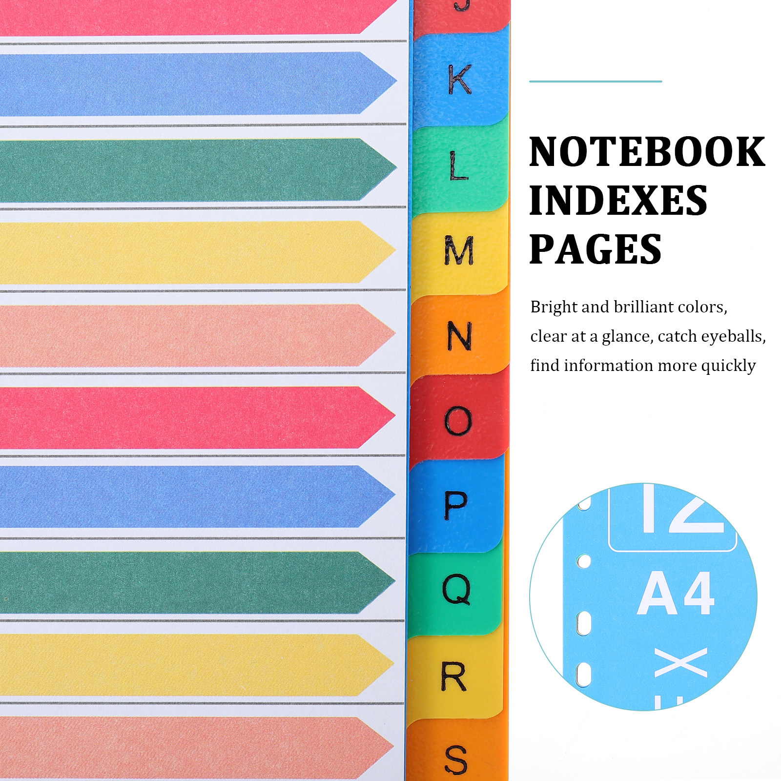 38Pcs Colored Plastic Folder S - Index Tab Divider avis et prix