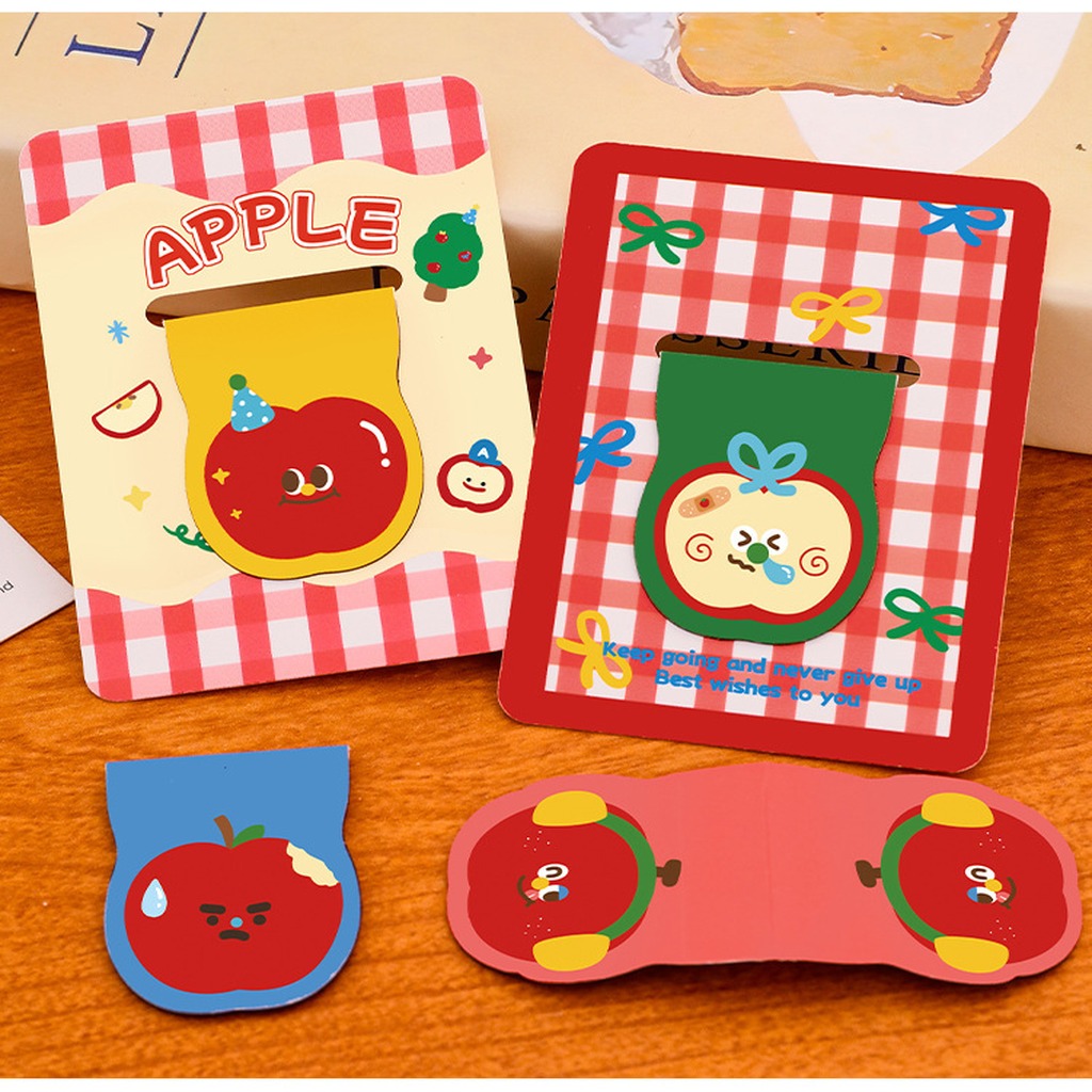 Cute Apple Shaped Magnetic Boo - Paperclip Magnetic Set avis et prix