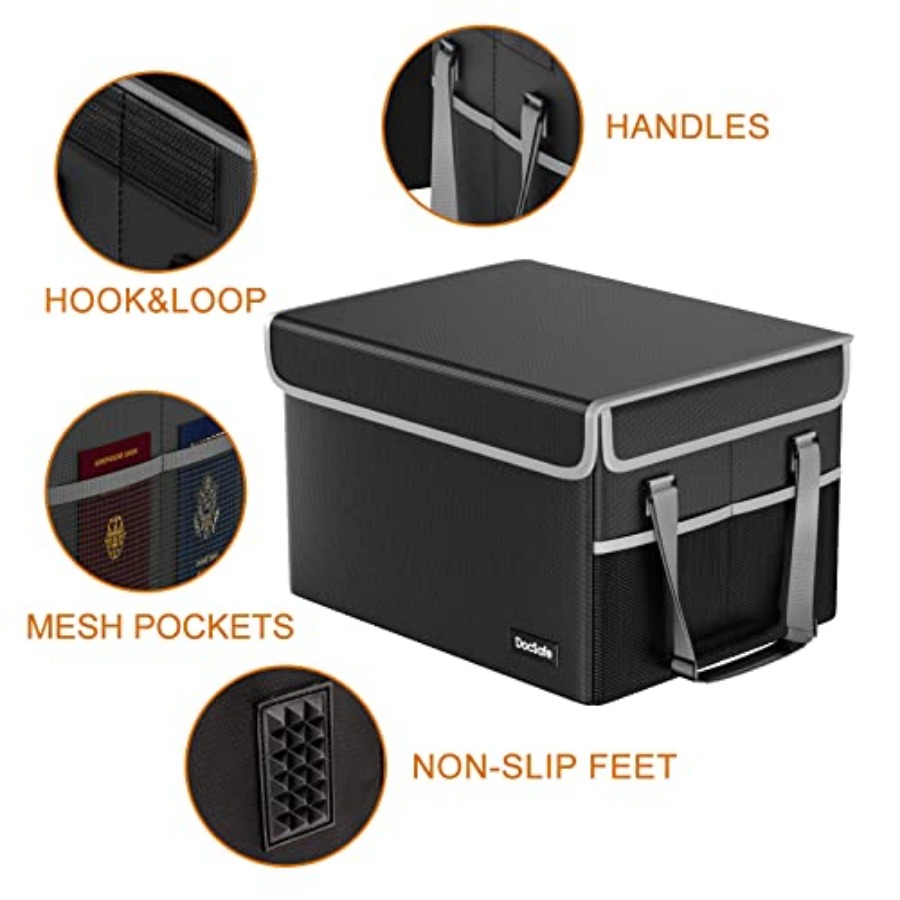 File Box Fireproof File Storag - File Folder Hanging avis et prix