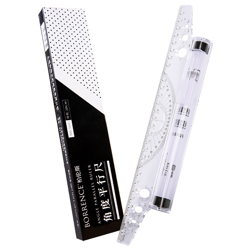 30cm Transparent Parallel Roll - Ruler Set Transparent avis et prix