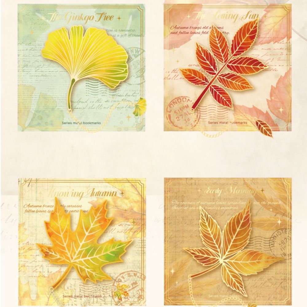 Metal Leaves Bronzing Bookmark - Stationery And Office Supply Chain avis et prix