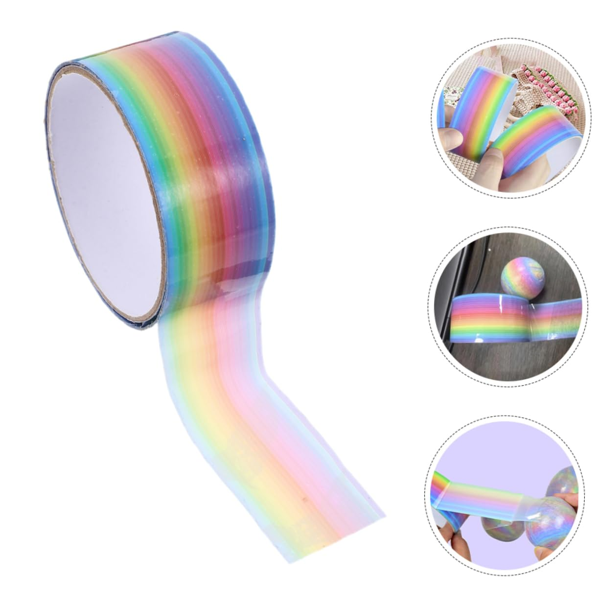 1pcs Rainbow Balls Sticky Ball - Glue Stick Pack avis et prix