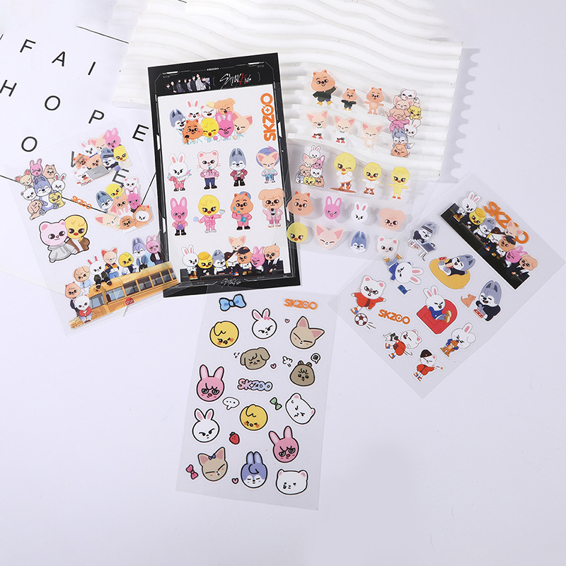 Skzoo Stray Kids Anime Cartoon - Memo Pad Sticky avis et prix